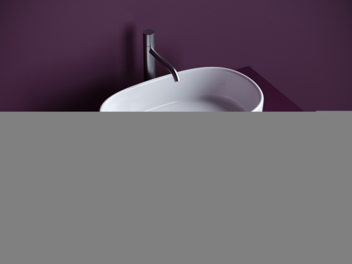 Раковина из сантехнического фарфора Ceramica Nova ELEMENT CN6075 60х40 накладная цвет белый - фото 3